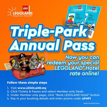 LEGOLAND-Triple-Park-Annual-Pass-Deal-350x350 - Johor Kedah Kelantan Kuala Lumpur Melaka Negeri Sembilan Online Store Others Pahang Penang Perak Perlis Promotions & Freebies Putrajaya Sabah Sarawak Selangor Sports,Leisure & Travel Terengganu Theme Parks 