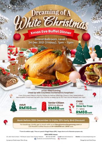 Lexis-Penang-Christmas-Xmas-Eve-Buffet-Dinner-Deal-350x495 - Beverages Food , Restaurant & Pub Penang Promotions & Freebies 