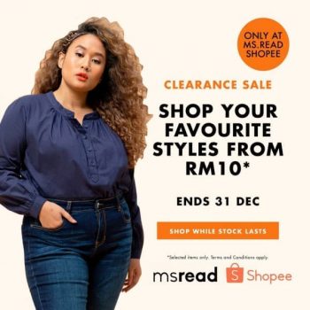 MS.-READ-Special-Sale-at-Shopee-350x350 - Apparels Fashion Accessories Fashion Lifestyle & Department Store Johor Kedah Kelantan Kuala Lumpur Malaysia Sales Melaka Negeri Sembilan Online Store Pahang Penang Perak Perlis Putrajaya Sabah Sarawak Selangor Terengganu 