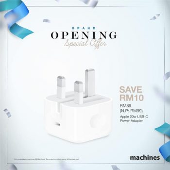 Machines-Grand-Opening-Special-at-IOI-Mall-3-350x350 - Audio System & Visual System Electronics & Computers IT Gadgets Accessories Johor Mobile Phone Promotions & Freebies 