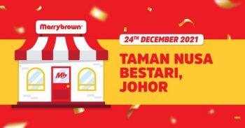 Marrybrown-Opening-Deal-at-Taman-Nusa-Bestari-350x183 - Beverages Food , Restaurant & Pub Johor Promotions & Freebies 