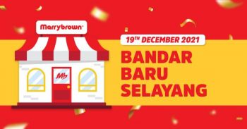 Marrybrown-Opening-Promotion-at-Bandar-Baru-Selayang-350x183 - Beverages Food , Restaurant & Pub Promotions & Freebies Selangor 