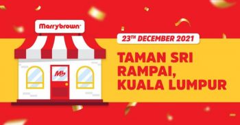 Marrybrown-Opening-Promotion-at-Taman-Sri-Rampai-350x183 - Beverages Food , Restaurant & Pub Kuala Lumpur Promotions & Freebies Selangor 