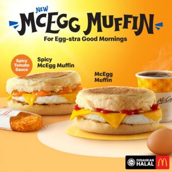 McDonalds-Breakfast-McEgg-Muffin-Deal-350x350 - Beverages Fast Food Food , Restaurant & Pub Johor Kedah Kelantan Kuala Lumpur Melaka Negeri Sembilan Pahang Penang Perak Perlis Promotions & Freebies Putrajaya Sabah Sarawak Selangor Terengganu 