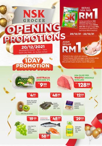 NSK-Opening-Promotion-at-Grocer-Quill-City-Mall-350x498 - Kuala Lumpur Promotions & Freebies Selangor Supermarket & Hypermarket 