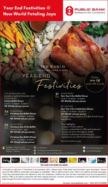 New-World-Petaling-Jaya-Hotel-Year-End-Dining-Privileges-with-Public-Bank-350x606 - Bank & Finance Hotels Promotions & Freebies Public Bank Selangor Sports,Leisure & Travel 