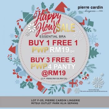 Pierre-Cardin-Lingerie-Christmas-Sale-at-Mitsui-Outlet-Park-350x350 - Fashion Accessories Fashion Lifestyle & Department Store Lingerie Malaysia Sales Selangor 