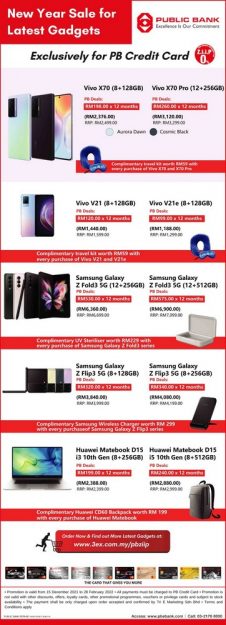 Public-Bank-New-Year-Sale-for-Latest-Gadgets-226x625 - Bank & Finance Electronics & Computers IT Gadgets Accessories Johor Kedah Kelantan Kuala Lumpur Melaka Mobile Phone Negeri Sembilan Pahang Penang Perak Perlis Promotions & Freebies Public Bank Putrajaya Sabah Sarawak Selangor Terengganu 