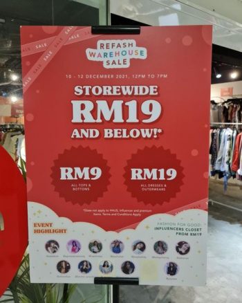 Refash-Warehouse-Sale-350x438 - Apparels Fashion Accessories Fashion Lifestyle & Department Store Kuala Lumpur Selangor Warehouse Sale & Clearance in Malaysia 