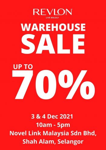 Revlon-Warehouse-Sale-at-Novel-Link-350x493 - Beauty & Health Cosmetics Hair Care Selangor Warehouse Sale & Clearance in Malaysia 