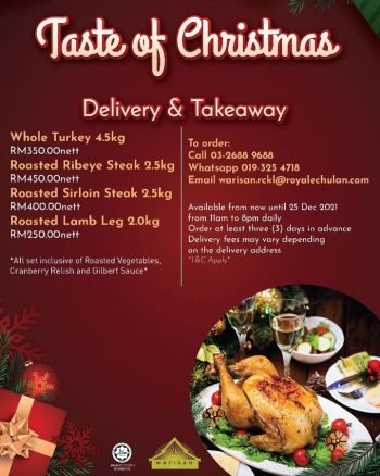 Royale-Chulan-Christmas-Festive-Feast-Deal-1-350x438 - Beverages Food , Restaurant & Pub Hotels Kuala Lumpur Promotions & Freebies Selangor Sports,Leisure & Travel 