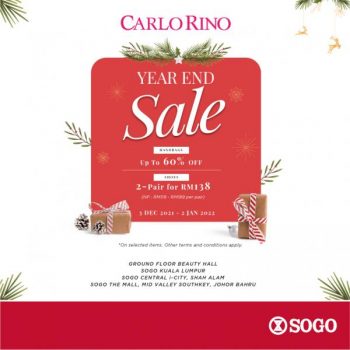 SOGO-Carlo-Rino-Year-End-Sale-350x350 - Bags Fashion Accessories Fashion Lifestyle & Department Store Handbags Johor Kuala Lumpur Malaysia Sales Selangor Supermarket & Hypermarket 