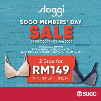 SOGO-Members-Day-Triumph-Sloggi-Sale-350x350 - Fashion Accessories Fashion Lifestyle & Department Store Johor Kuala Lumpur Lingerie Selangor Supermarket & Hypermarket 