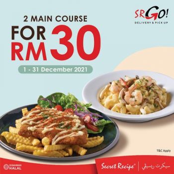 Secret-Recipe-2-Main-Course-Promo-350x350 - Beverages Food , Restaurant & Pub Johor Kedah Kelantan Kuala Lumpur Melaka Negeri Sembilan Pahang Penang Perak Perlis Promotions & Freebies Putrajaya Sabah Sarawak Selangor Terengganu 