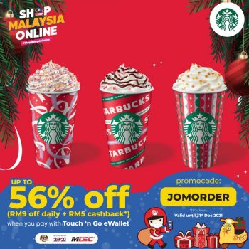 Starbucks-DeliverEAT-56-OFF-Promo-Code-Promotion-with-Touch-n-Go-350x350 - Beverages Food , Restaurant & Pub Johor Kedah Kelantan Kuala Lumpur Melaka Negeri Sembilan Online Store Pahang Penang Perak Perlis Promotions & Freebies Putrajaya Sabah Sarawak Selangor Terengganu 