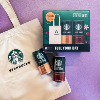 Starbucks-Double-Shot-Pack-FREE-Tote-Bag-Promotion-350x350 - Beverages Food , Restaurant & Pub Johor Kedah Kelantan Kuala Lumpur Melaka Negeri Sembilan Pahang Penang Perak Perlis Promotions & Freebies Putrajaya Sabah Sarawak Selangor Terengganu 