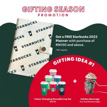 Starbucks-Gifting-Season-Promotion-350x350 - Beverages Food , Restaurant & Pub Johor Kedah Kelantan Kuala Lumpur Melaka Negeri Sembilan Pahang Penang Perak Perlis Promotions & Freebies Putrajaya Sabah Sarawak Selangor Terengganu 