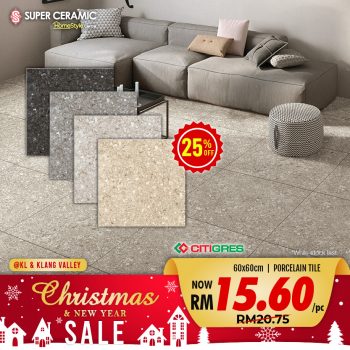 Super-Ceramic-Tiles-Design-Sdn-Bhd-Christmas-New-Year-Sale-10-350x350 - Building Materials Flooring Home & Garden & Tools Home Hardware Johor Kedah Kelantan Kuala Lumpur Malaysia Sales Melaka Negeri Sembilan Pahang Penang Perak Perlis Putrajaya Sabah Sanitary & Bathroom Sarawak Selangor Terengganu 