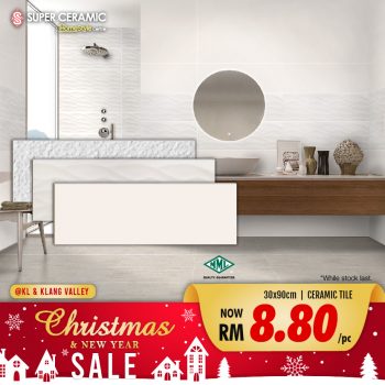 Super-Ceramic-Tiles-Design-Sdn-Bhd-Christmas-New-Year-Sale-9-350x350 - Building Materials Flooring Home & Garden & Tools Home Hardware Johor Kedah Kelantan Kuala Lumpur Malaysia Sales Melaka Negeri Sembilan Pahang Penang Perak Perlis Putrajaya Sabah Sanitary & Bathroom Sarawak Selangor Terengganu 