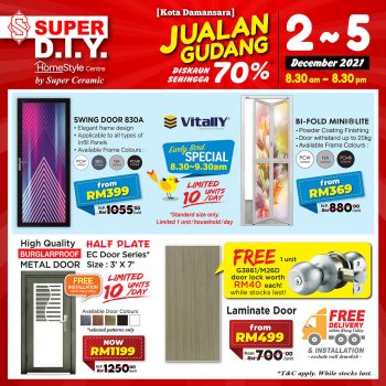 Super-DIY-Warehouse-Sale-3-350x350 - Electronics & Computers Home & Garden & Tools Home Appliances Kitchen Appliances Lightings Sanitary & Bathroom Selangor Warehouse Sale & Clearance in Malaysia 