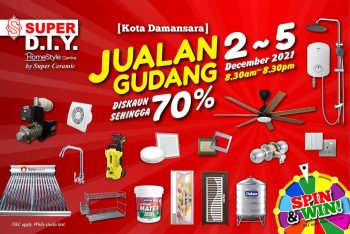 Super-DIY-Warehouse-Sale-350x234 - Electronics & Computers Home & Garden & Tools Home Appliances Kitchen Appliances Lightings Sanitary & Bathroom Selangor Warehouse Sale & Clearance in Malaysia 
