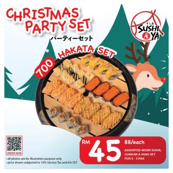 Sushi-YA-Christmas-Party-Set-Deal-3-350x350 - Beverages Food , Restaurant & Pub Kedah Penang Promotions & Freebies Selangor 