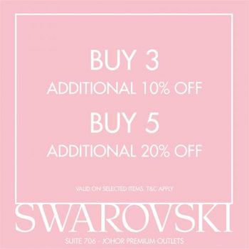 Swarovski-Special-Sale-at-Johor-Premium-Outlets-350x350 - Gifts , Souvenir & Jewellery Jewels Johor Malaysia Sales 