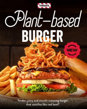 TGI-Fridays-Plant-Based-Burger-Deal-350x438 - Beverages Food , Restaurant & Pub Johor Kedah Kelantan Kuala Lumpur Melaka Negeri Sembilan Pahang Penang Perak Perlis Promotions & Freebies Putrajaya Sabah Sarawak Selangor Terengganu 