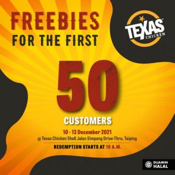 Texas-Chicken-Drive-Thru-Opening-Promotion-at-Shell-Jalan-Simpang-1-350x350 - Beverages Food , Restaurant & Pub Perak Promotions & Freebies 