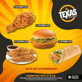 Texas-Chicken-Drive-Thru-Opening-Promotion-at-Shell-Jalan-Simpang-3-350x350 - Beverages Food , Restaurant & Pub Perak Promotions & Freebies 