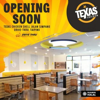Texas-Chicken-Drive-Thru-Opening-Promotion-at-Shell-Jalan-Simpang-350x350 - Beverages Food , Restaurant & Pub Perak Promotions & Freebies 