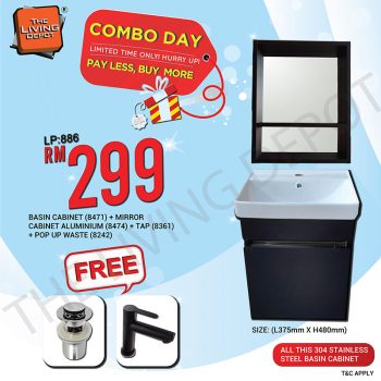 The-Living-Depot-Best-Deal-15-350x350 - Building Materials Furniture Home & Garden & Tools Home Decor Home Hardware Kitchenware Promotions & Freebies Sanitary & Bathroom Selangor 