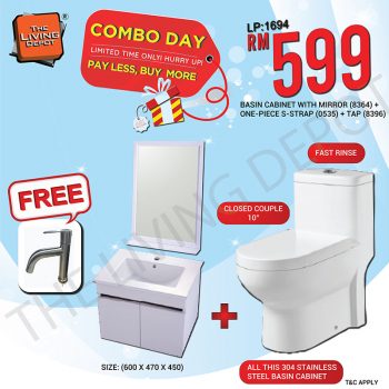 The-Living-Depot-Best-Deal-16-350x350 - Building Materials Furniture Home & Garden & Tools Home Decor Home Hardware Kitchenware Promotions & Freebies Sanitary & Bathroom Selangor 