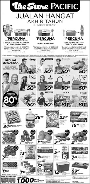 The-Store-and-Pacific-Hypermarket-Year-End-Sale-Weekend-Promotion-307x625 - Johor Kedah Kelantan Kuala Lumpur Melaka Negeri Sembilan Pahang Penang Perak Perlis Promotions & Freebies Putrajaya Sabah Sarawak Selangor Supermarket & Hypermarket Terengganu 