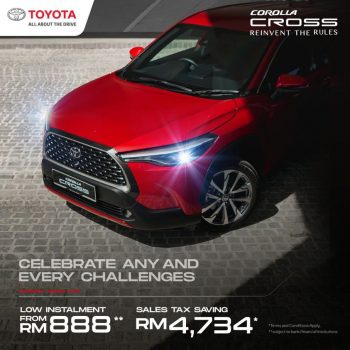 Toyota-New-Corolla-Cross-Deal-350x350 - Automotive Johor Kedah Kelantan Kuala Lumpur Melaka Negeri Sembilan Pahang Penang Perak Perlis Promotions & Freebies Putrajaya Sabah Sarawak Selangor Terengganu 