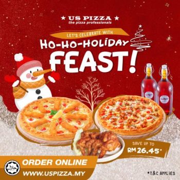 US-Pizza-Christmas-Holiday-Feast-Promotion-350x350 - Beverages Food , Restaurant & Pub Johor Kedah Kelantan Kuala Lumpur Melaka Negeri Sembilan Online Store Pahang Penang Perak Perlis Pizza Promotions & Freebies Putrajaya Sabah Sarawak Selangor Terengganu 