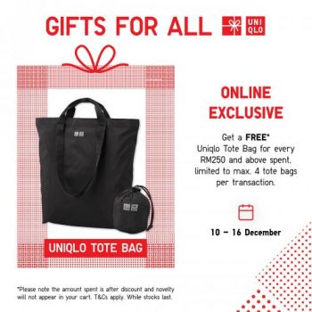 Uniqlo-Online-Free-Uniqlo-Tote-Bag-Promotion-350x350 - Apparels Fashion Accessories Fashion Lifestyle & Department Store Johor Kedah Kelantan Kuala Lumpur Melaka Negeri Sembilan Online Store Pahang Penang Perak Perlis Promotions & Freebies Putrajaya Sabah Sarawak Selangor Terengganu 