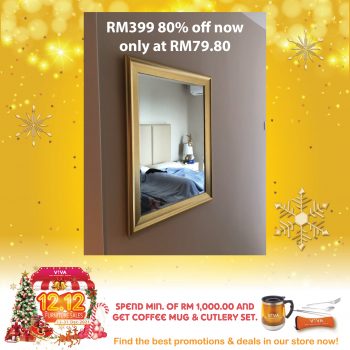Viva-Home-12.12-Christmas-Campaign-16-350x350 - Beddings Furniture Home & Garden & Tools Home Decor Kuala Lumpur Lightings Promotions & Freebies Sanitary & Bathroom Selangor 