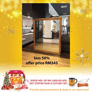Viva-Home-12.12-Christmas-Campaign-18-350x350 - Beddings Furniture Home & Garden & Tools Home Decor Kuala Lumpur Lightings Promotions & Freebies Sanitary & Bathroom Selangor 