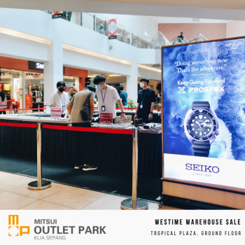 WESTIME-Special-Year-End-at-Mitsui-Outlet-Park-KLIA-Sepang-4-350x350 - Fashion Lifestyle & Department Store Selangor Warehouse Sale & Clearance in Malaysia Watches 