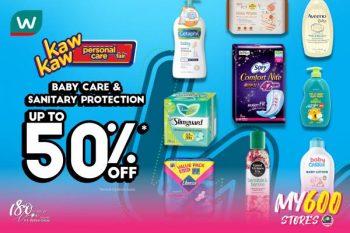 Watsons-Baby-Care-Sanitary-Protection-Sale-350x233 - Beauty & Health Cosmetics Health Supplements Johor Kedah Kelantan Kuala Lumpur Malaysia Sales Melaka Negeri Sembilan Online Store Pahang Penang Perak Perlis Personal Care Putrajaya Sabah Sarawak Selangor Terengganu 