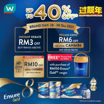 Watsons-Online-Ensure-Promotion-350x350 - Beauty & Health Health Supplements Johor Kedah Kelantan Kuala Lumpur Melaka Negeri Sembilan Online Store Pahang Penang Perak Perlis Personal Care Promotions & Freebies Putrajaya Sabah Sarawak Selangor Terengganu 