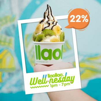 llaollao-22-Off-Wednesday-Promotion-350x350 - Beverages Food , Restaurant & Pub Ice Cream Johor Kedah Kelantan Kuala Lumpur Melaka Negeri Sembilan Pahang Penang Perak Perlis Promotions & Freebies Putrajaya Sabah Sarawak Selangor Terengganu 