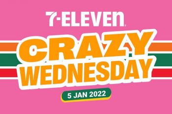 7-Eleven-Crazy-Wednesday-Deal-350x232 - Johor Kedah Kelantan Kuala Lumpur Melaka Negeri Sembilan Pahang Penang Perak Perlis Promotions & Freebies Putrajaya Sabah Sarawak Selangor Supermarket & Hypermarket Terengganu 