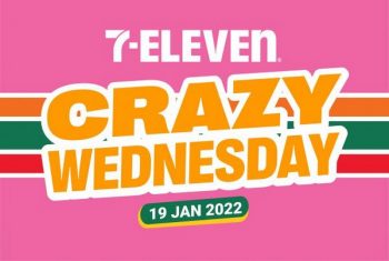 7-Eleven-Crazy-Wednesday-Promotion-350x235 - Johor Kedah Kelantan Kuala Lumpur Melaka Negeri Sembilan Pahang Penang Perak Perlis Promotions & Freebies Putrajaya Sabah Sarawak Selangor Supermarket & Hypermarket Terengganu 