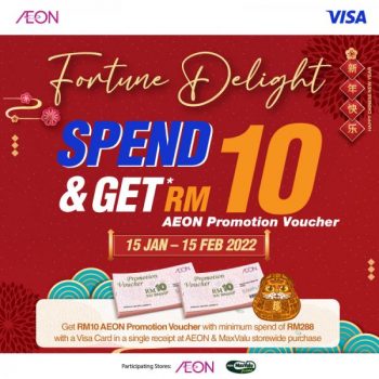 AEON-AEON-MaxValue-Visa-CNY-FREE-Voucher-Promotion-350x350 - Johor Kedah Kelantan Kuala Lumpur Melaka Negeri Sembilan Pahang Penang Perak Perlis Promotions & Freebies Putrajaya Sabah Sarawak Selangor Supermarket & Hypermarket Terengganu 