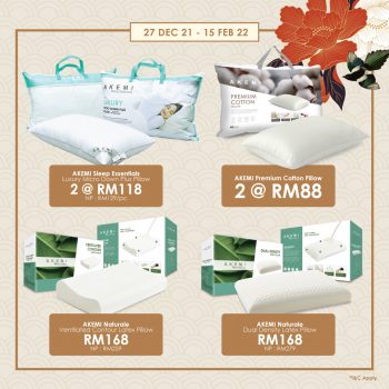 AKEMI-Chinese-New-Year-Deal-5-350x350 - Beddings Home & Garden & Tools Johor Kedah Kelantan Kuala Lumpur Mattress Melaka Negeri Sembilan Pahang Penang Perak Perlis Promotions & Freebies Putrajaya Sabah Sarawak Selangor Terengganu 