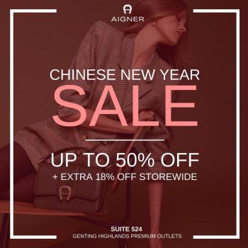 Aigner-Chinese-New-Year-Sale-at-Genting-Highlands-Premium-Outlets-350x350 - Bags Fashion Accessories Fashion Lifestyle & Department Store Malaysia Sales Pahang 