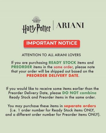 Ariani-Harry-Potter-Collection-Promotion-9-350x438 - Fashion Accessories Fashion Lifestyle & Department Store Johor Kedah Kelantan Kuala Lumpur Melaka Negeri Sembilan Pahang Penang Perak Perlis Promotions & Freebies Putrajaya Sabah Sarawak Selangor Terengganu 