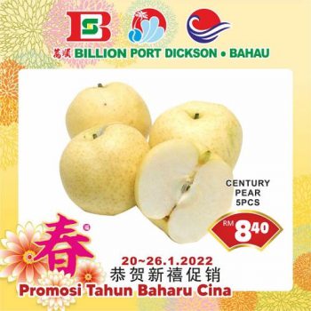 BILLION-Chinese-New-Year-Promotion-at-Port-Dickson-Bahau-3-350x350 - Negeri Sembilan Promotions & Freebies Supermarket & Hypermarket 